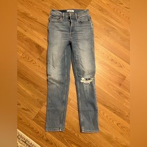 RE/DONE High waisted skinny jeans